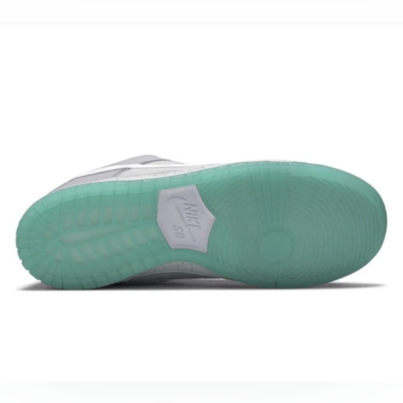 Nike SB Dunk Low Wolf Grey Marty McFly Mens Size 8 * RARE VINTAGE * - Picture 8 of 12